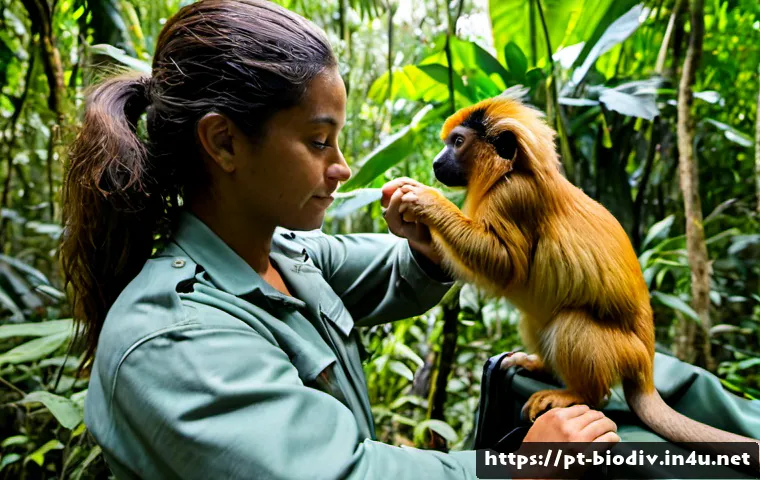 생물다양성 보전 연구 사례 - Photorealistic biodiversity conservation research in the Brazilian Atlantic Forest, a female field b...
